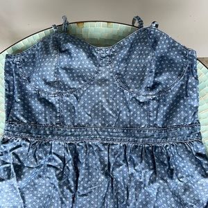 Denim dress